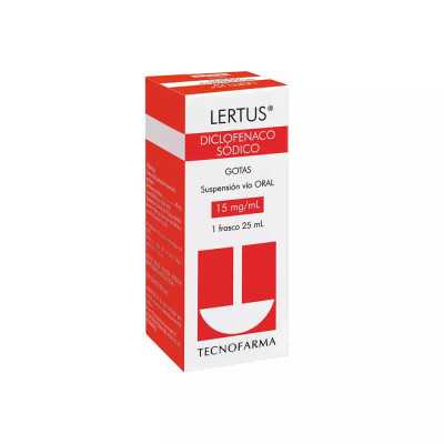LERTUS GOTAS 15MG/ML X25ML