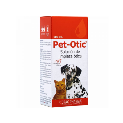 Pet-otic Solución Otica x 100 ml.
