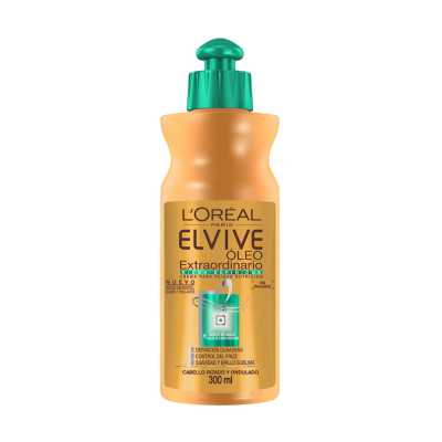 Elvive Crema peinar oleo rizos 300ml