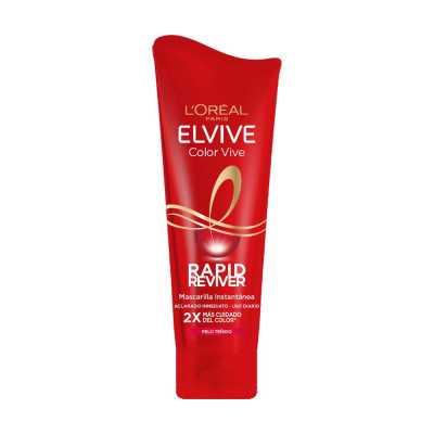 Elvive Mascarilla instantanea rapid reviver pelo teñido 180ml