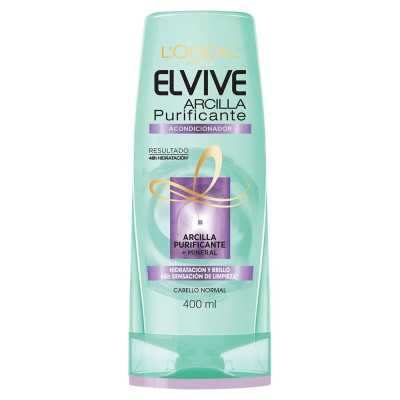 Elvive Acondicionador arcilla purificante 400ml