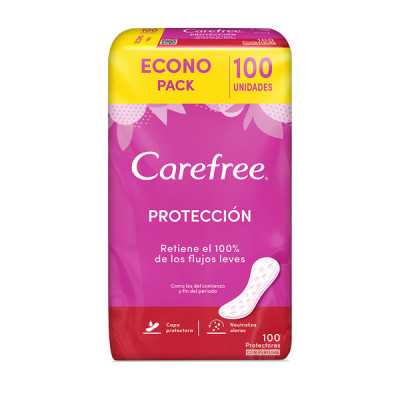 Carefree Protector diario original x 100 unidades