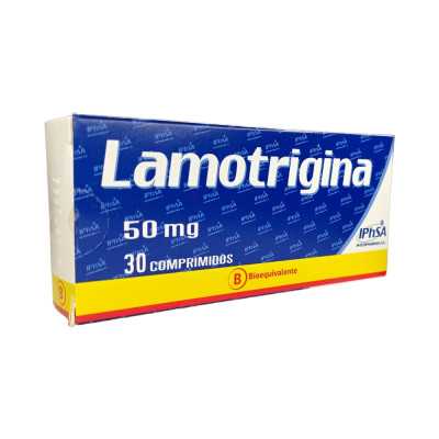 Lamotrigina 50mg x30com (Iphsa)