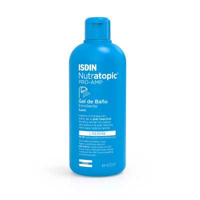 Nutratopic Pro-Amp gel baño emoliente 400ml