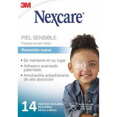 NEXCARE PARCHE OCULAR NIÑOS PIEL SENSIBLE X14