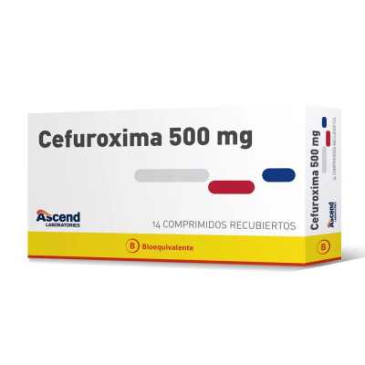 CEFUROXIMA 500mg X14COM ASCEND 