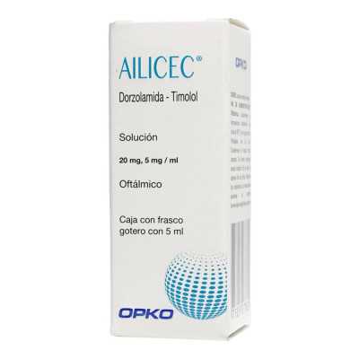 AILICEC SOLUCION OFTALMICA 5ML