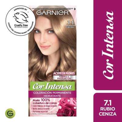 GARNIER COR INTENSA 7/1 RUBIO CENIZA