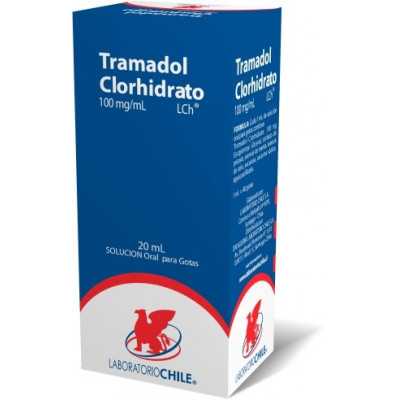 Tramadol Gotas 100mg/ml. X10ml (Chile)