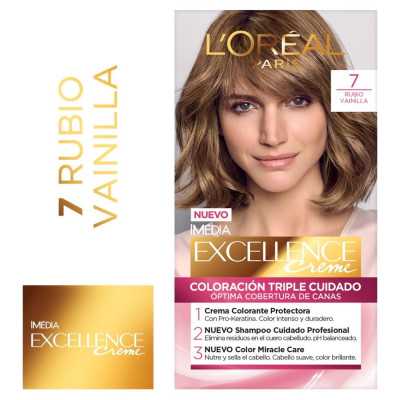 EXCELLENCE CREME 7 RUBIO VAINILLA