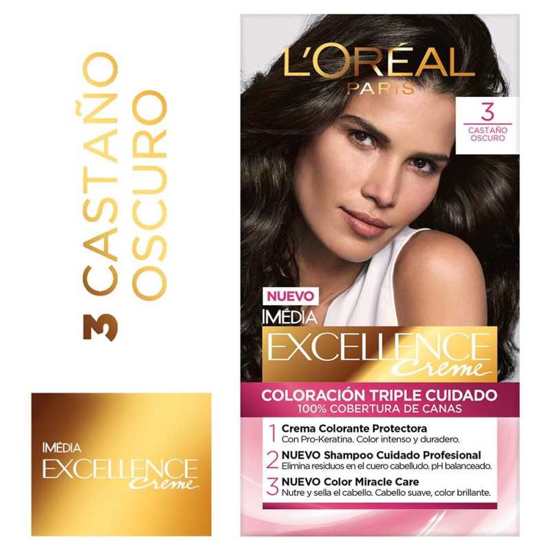 EXCELLENCE CREME 3 CASTAÑO OSCURO