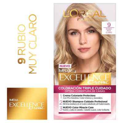 EXCELLENCE CREME 9 RUBIO MUY CLARO