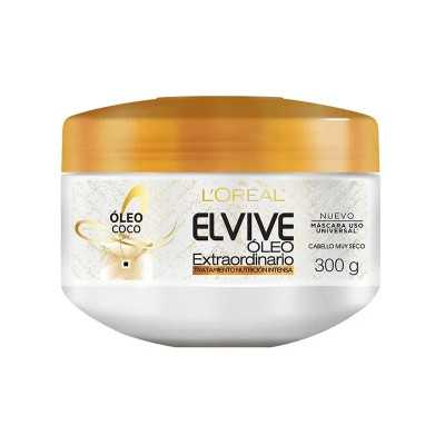 Elvive Crema tratamiento oleo extraordinario coco 300g