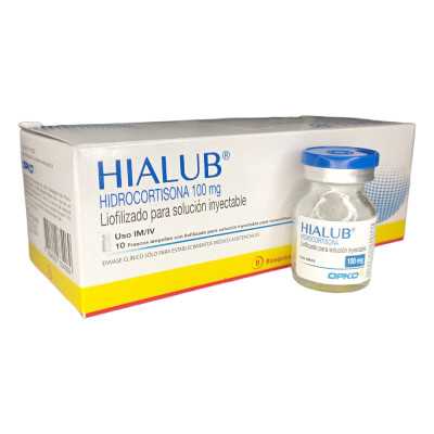 Hialub Inyectable I.M./I.V. 100mg x 10 frasco ampollas