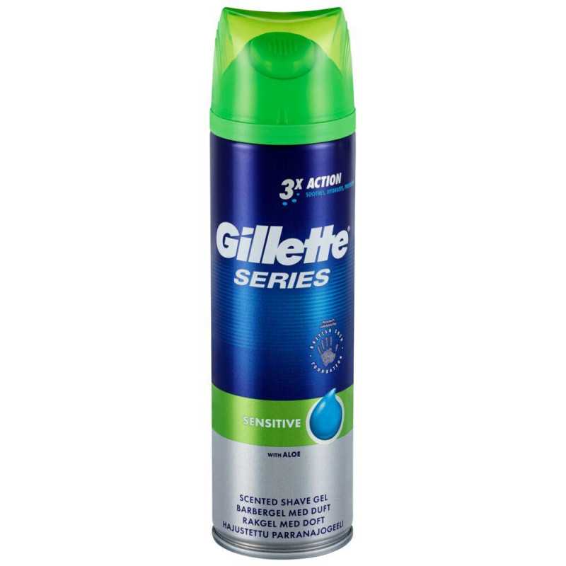 GILLETTE SERIES GEL DE AFEITAR SENSITIVE 200ml