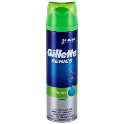 GILLETTE SERIES GEL DE AFEITAR SENSITIVE 200ml
