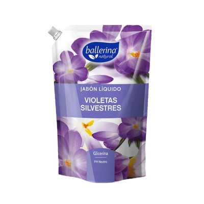 BALLERINA JABON VIOLETAS SILVESTRES DP 750ML