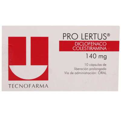 PRO LERTUS 140mg X10CAP 