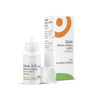 ZABAK 0 025 SOLUCION OFTALMICA 5ML