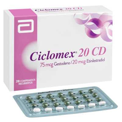 Ciclomex 20 cd x28com