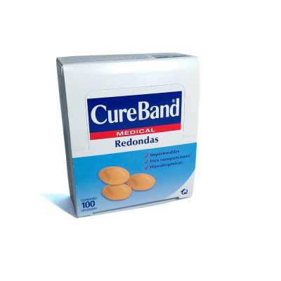 PARCHE CURITA REDONDO X100 CUREBAND 