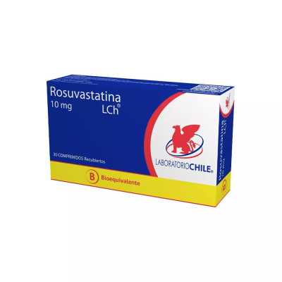 ROSUVASTATINA 10MG X30COM CHILE 