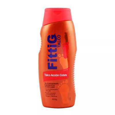 FITTIG COBRE TALCO DESODORANTE PARA PIES 200g