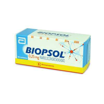 BIOPSOL 0 25MG X30COM CENABAST 