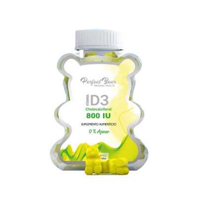 VITAMINA D3 800 UI x 60 gom PERFECT BEAR 
