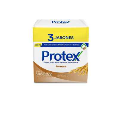 PROTEX JABON BARRA AVENA PACK 3 X 85G