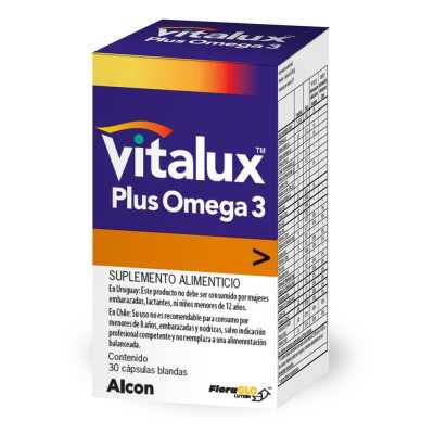 VITALUX PLUS OMEGA 3 30COM