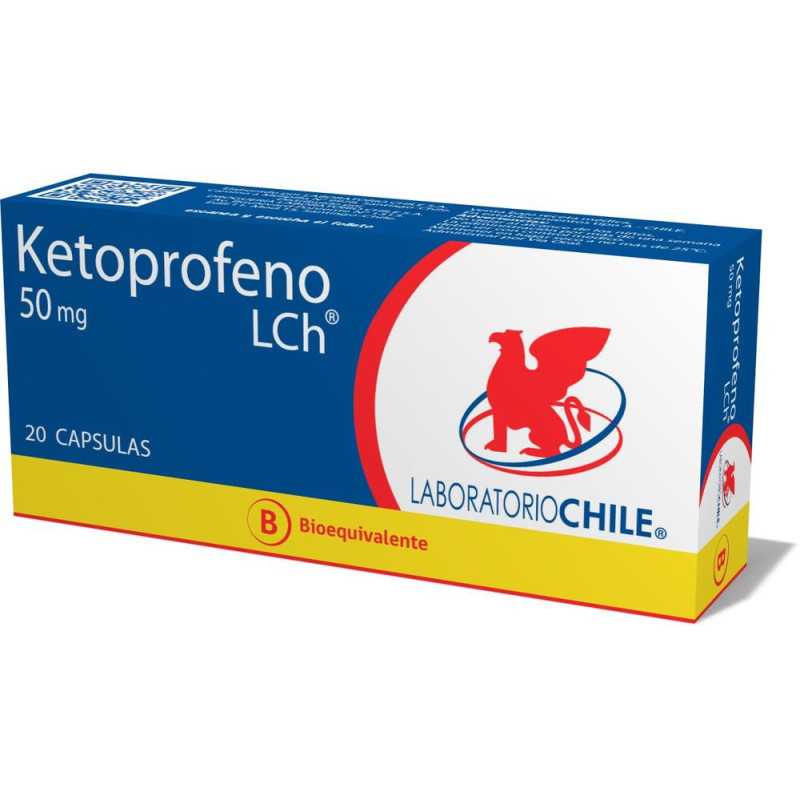 KETOPROFENO 50MG X20CAP CHILE CENABAST 