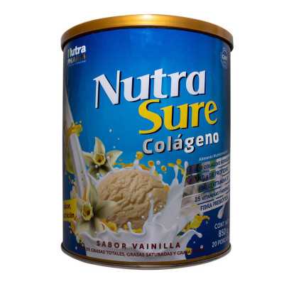 NUTRASURE COLAGENO VAINILLA 850GRS