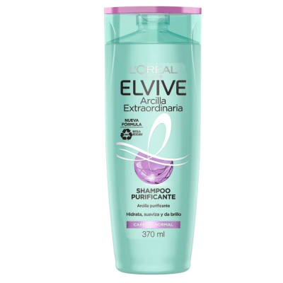 Elvive Shampoo arcilla purificante 370 ml