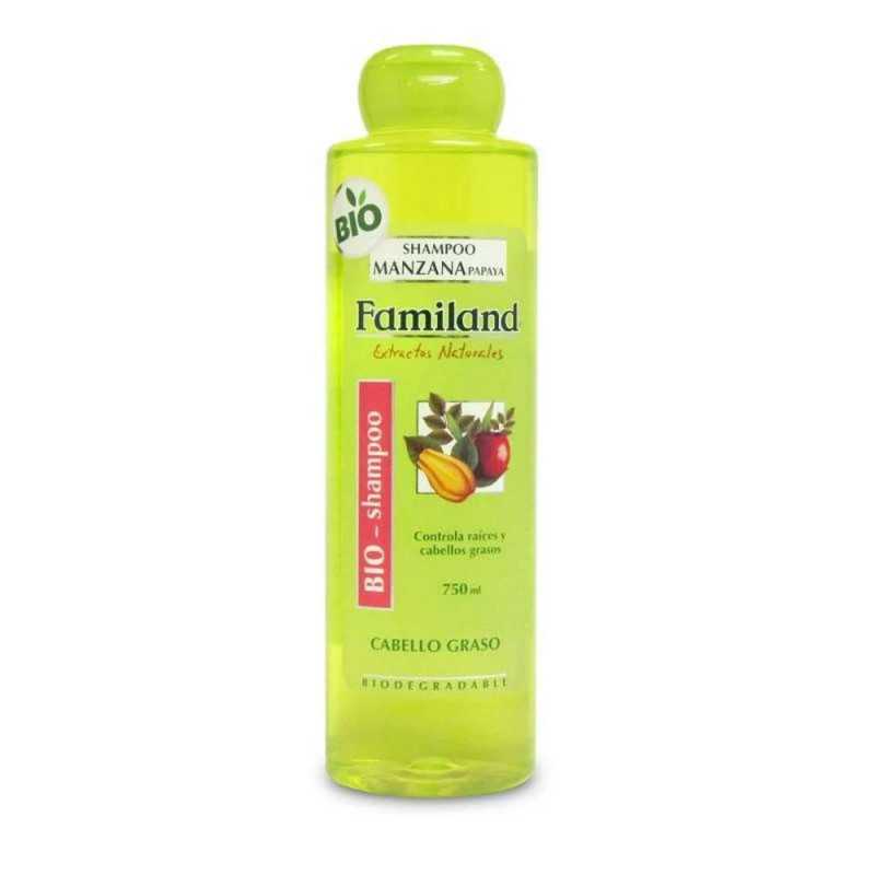 FAMILAND BIO SH 750 ML MANZANA PAPAYA