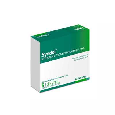 SYNDOL 60MG/ml x 5 ampollas