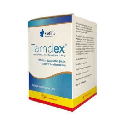 Tamdex 0,5/0,4mg x 30 cápsulas (Cenabast)
