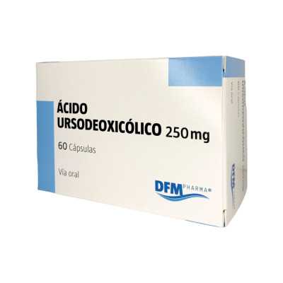 Acido Ursodeoxicolico 250 mg x 60 cápsulas Difem (Cenabast)