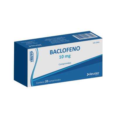 BACLOFENO 10MG X20COM REUTTER