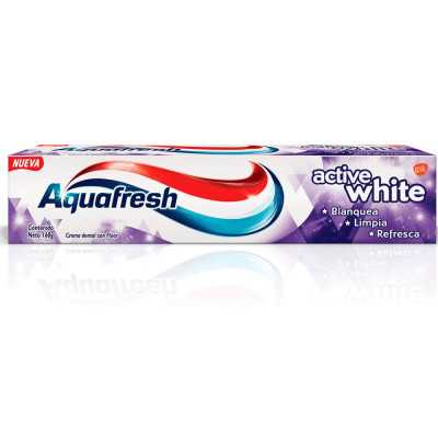 AQUAFRESH PASTA ACTIVE WHITE 160GR