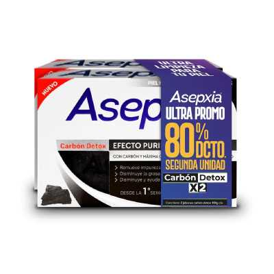 ASEPXIA PACK JAB CARBON DETOX X 2