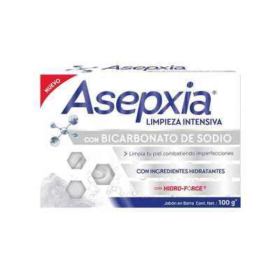 ASEPXIA JABON BARRA BICARBONATO DE SODIO 100GR