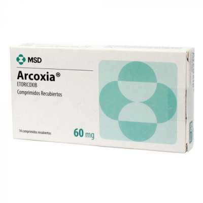 ARCOXIA 60mg X14COM REC CENABAST 