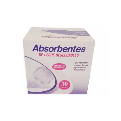 Absorbente de leche x 30 unidades (Tropical)