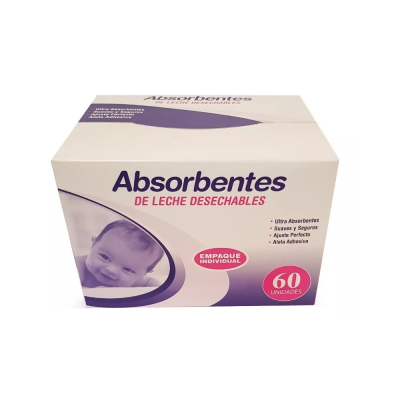Absorbente de leche x 60 unidades (Tropical)