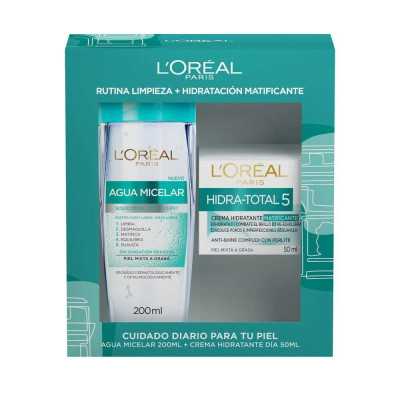 LOREAL ESTUCHE RUTINA LIMPIEZA HIDRATACION MATIF