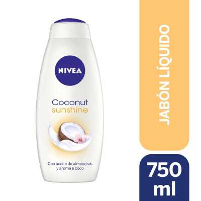 NIVEA JABON LIQUIDO COCONUT SUNSHINE 750 ML