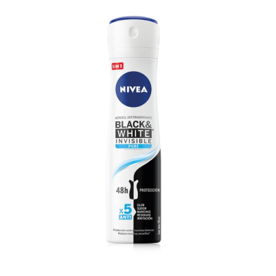 Nivea Desodorante Spray B&W Invisible Pure 150 ml