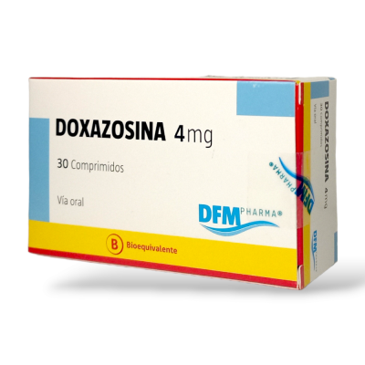 Doxazosina 4 mg x 30 comprimidos. Difem (Cenabast)