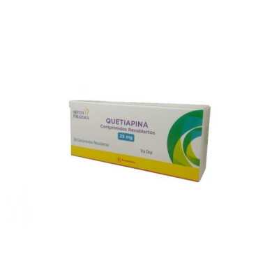 QUETIAPINA 25MG X30COM SEVENPHARMA CENABAST 
